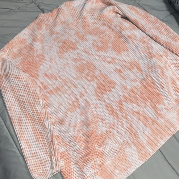 EUC Universal Thread Open Front Tie-Dye Knit 100% cotton tunic cardigan XS - Picture 7 of 9